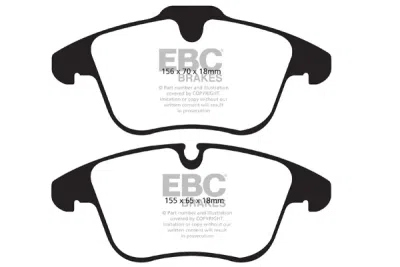 EBC sada brzd PD40K | destičky Ultimax & kotouče Standard PD40K964