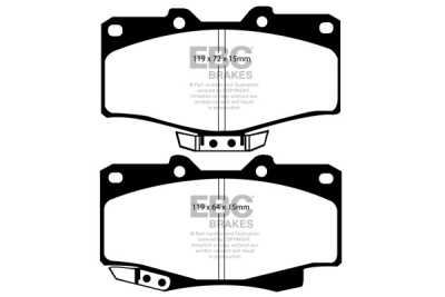 EBC sada brzd PDKF | destičky Ultimax & kotouče Standard přední PDKF1899
