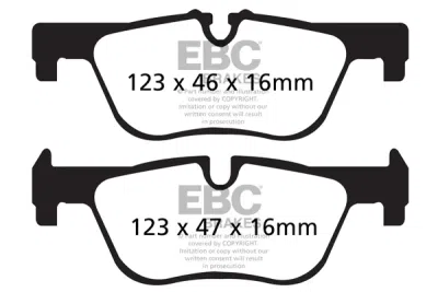 EBC sada brzd PDKR | destičky Ultimax & kotouče Standard zadní PDKR108