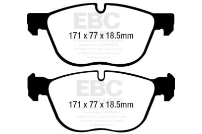 EBC sada brzd PDKF | destičky Ultimax & kotouče Standard přední PDKF309