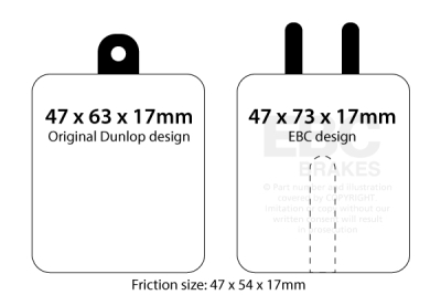 EBC sada brzd PD40K | destičky Ultimax & kotouče Standard PD40K637