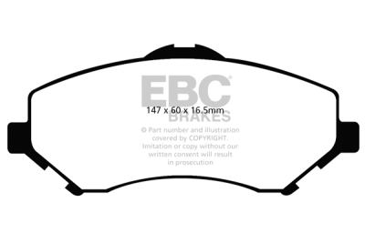 EBC sada brzd PD40K | destičky Ultimax & kotouče Standard PD40K657