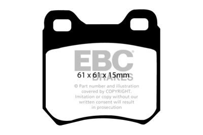 EBC sada brzd PDKR | destičky Ultimax & kotouče Standard zadní PDKR705