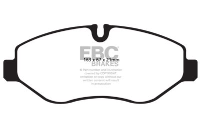 EBC sada brzd PD40K | destičky Ultimax & kotouče Standard PD40K957