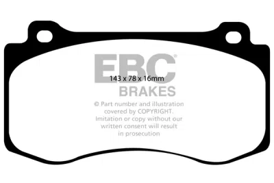 EBC sada brzd PDKF | destičky Ultimax & kotouče Standard přední PDKF998