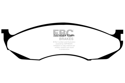 EBC sada brzd PDKF | destičky Ultimax & kotouče Standard přední PDKF991