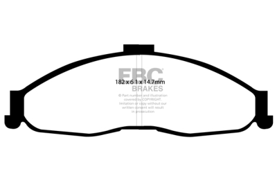 EBC sada brzd PDKF | destičky Ultimax & kotouče Standard přední PDKF348