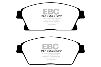 EBC sada brzd PDKF | destičky Ultimax & kotouče Standard přední PDKF373