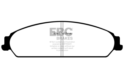 EBC sada brzd PDKF | destičky Ultimax & kotouče Standard přední PDKF392