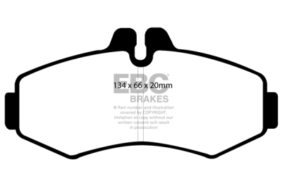 EBC sada brzd PDKF | destičky Ultimax & kotouče Standard přední PDKF1249
