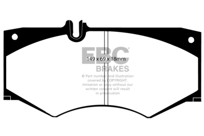 EBC sada brzd PDKF | destičky Ultimax & kotouče Standard přední PDKF1230