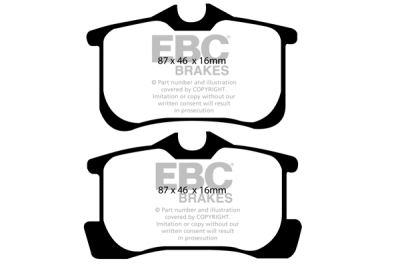 EBC sada brzd PDKR | destičky Ultimax & kotouče Standard zadní PDKR843