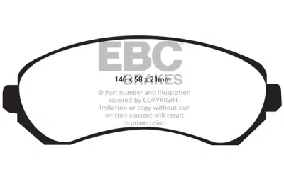 EBC sada brzd PDKF | destičky Ultimax & kotouče Standard přední PDKF2235