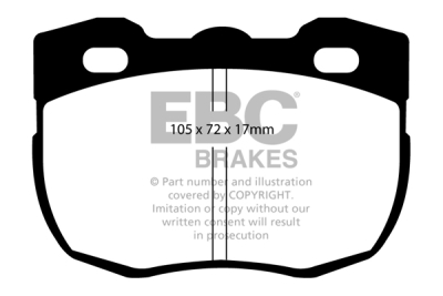 EBC sada brzd PDKF | destičky Ultimax & kotouče Standard přední PDKF1059