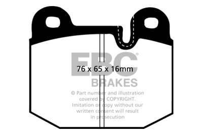 EBC sada brzd PDKF | destičky Ultimax & kotouče Standard přední PDKF232