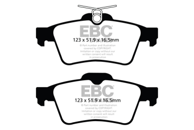 EBC sada brzd PD40K | destičky Ultimax & kotouče Standard PD40K1526