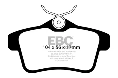 EBC sada brzd PD40K | destičky Ultimax & kotouče Standard PD40K1537