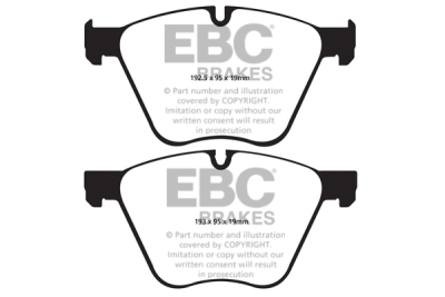 EBC sada brzd PDKF | destičky Ultimax & kotouče Standard přední PDKF283