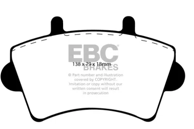 EBC sada brzd PDKF | destičky Ultimax & kotouče Standard přední PDKF1455