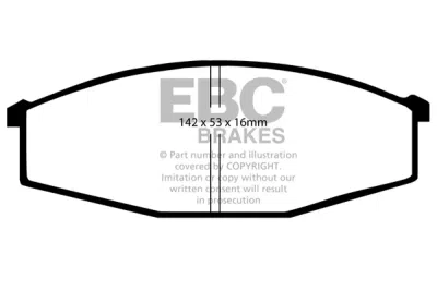 EBC sada brzd PDKF | destičky Ultimax & kotouče Standard přední PDKF1449
