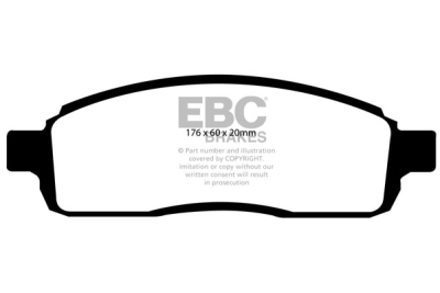 EBC sada brzd PDKF | destičky Ultimax & kotouče Standard přední PDKF2245