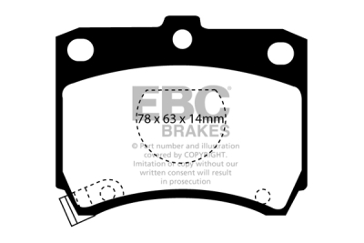 EBC sada brzd PDKF | destičky Ultimax & kotouče Standard přední PDKF1020