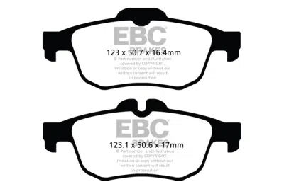 EBC sada brzd PD40K | destičky Ultimax & kotouče Standard PD40K2253