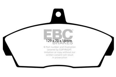 EBC sada brzd PDKF | destičky Ultimax & kotouče Standard přední PDKF1070