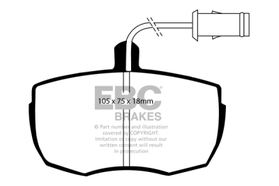 EBC sada brzd PDKF | destičky Ultimax & kotouče Standard přední PDKF1073