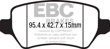 EBC sada brzd PDKR | destičky Ultimax & kotouče Standard zadní PDKR1072