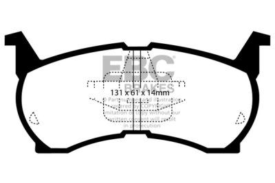 EBC Ultimax | brzdové destičky přední  DP490