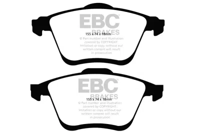 EBC sada brzd PDKF | destičky Ultimax & kotouče Standard přední PDKF1134