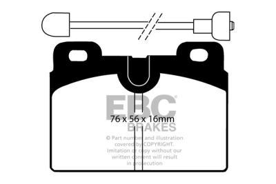 EBC sada brzd PDKF | destičky Ultimax & kotouče Standard přední PDKF1123