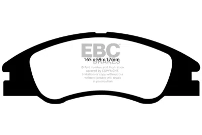 EBC sada brzd PDKF | destičky Ultimax & kotouče Standard přední PDKF1009
