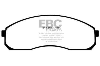 EBC sada brzd PDKF | destičky Ultimax & kotouče Standard přední PDKF1006