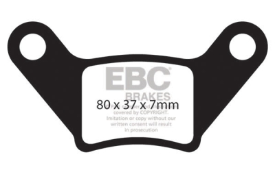 EBC Ultimax | brzdové destičky zadní DPX2129