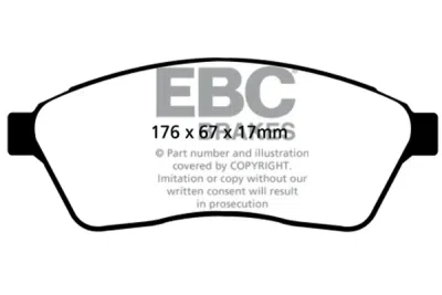 EBC sada brzd PDKF | destičky Ultimax & kotouče Standard přední PDKF330