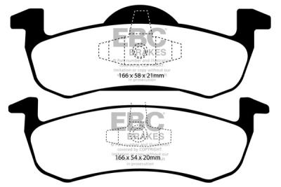 EBC sada brzd PD40K | destičky Ultimax & kotouče Standard PD40K731