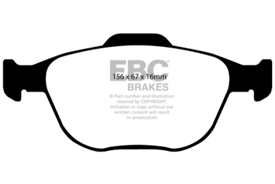 EBC sada brzd PD40K | destičky Ultimax & kotouče Standard PD40K740