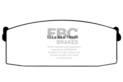 EBC sada brzd PDKF | destičky Ultimax & kotouče Standard přední PDKF1430