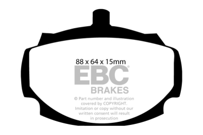 EBC sada brzd PDKF | destičky Ultimax & kotouče Standard přední PDKF816