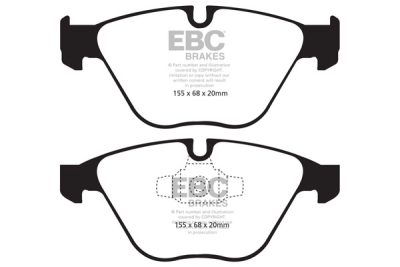 EBC Ultimax | brzdové destičky přední  DP1512