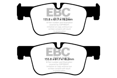 EBC sada brzd PDKF | destičky Ultimax & kotouče Standard přední PDKF224