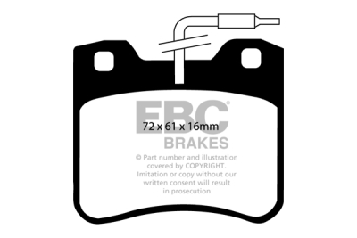 EBC sada brzd PDKF | destičky Ultimax & kotouče Standard přední PDKF464