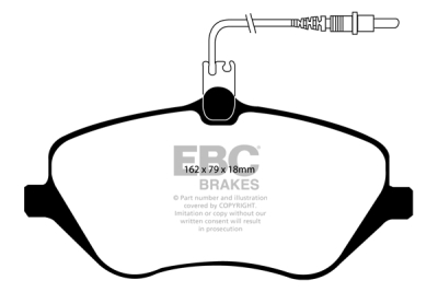 EBC sada brzd PDKF | destičky Ultimax & kotouče Standard přední PDKF491