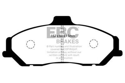 EBC sada brzd PDKF | destičky Ultimax & kotouče Standard přední PDKF790