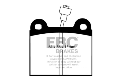 EBC sada brzd PDKF | destičky Ultimax & kotouče Standard přední PDKF386