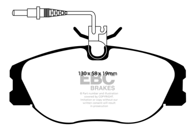 EBC sada brzd PDKF | destičky Ultimax & kotouče Standard přední PDKF435