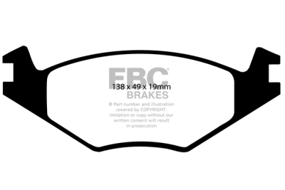 EBC sada brzd PDKF | destičky Ultimax & kotouče Standard přední PDKF1764