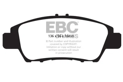 EBC sada brzd PD40K | destičky Ultimax & kotouče Standard PD40K874